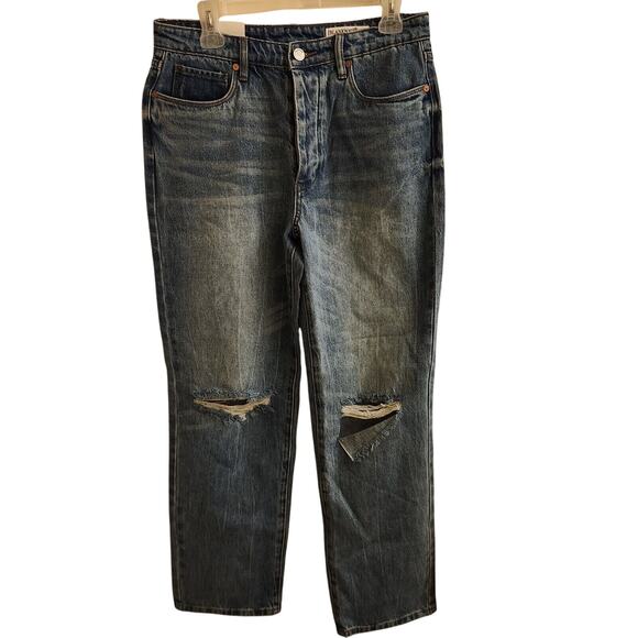 Blank NYC Jeans, The Howard Mid-rise Loose Fit Jeans NWT Organic Cotton 28 - Picture 1 of 8